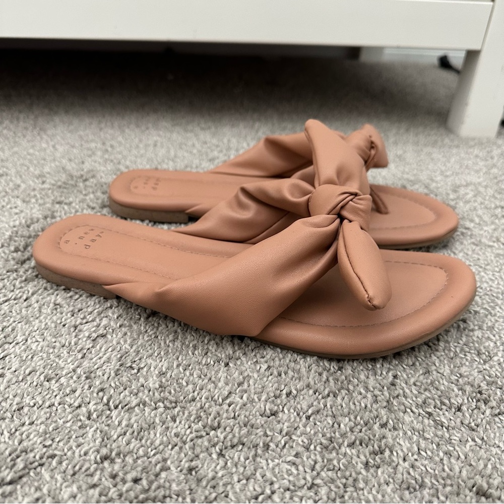 A New Day bow sandals